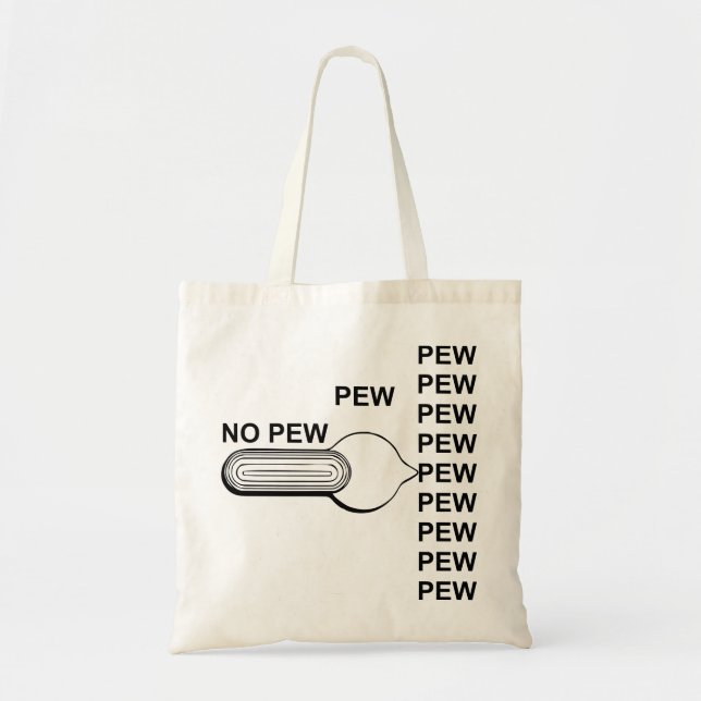 Tote Bag Pew Pew Pew Pew Pew Pew Pew Pew Pew Pew Pew Pew (Devant)