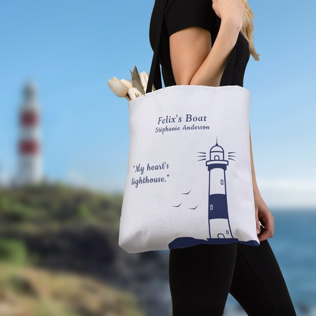 Tote Bag Phare (Lighthouse tote bag)