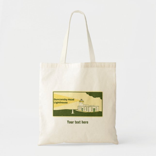 Tote Bag Phare de Duncansby Head (Devant)