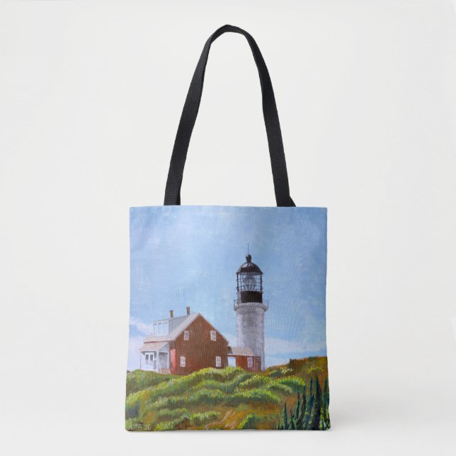 Tote Bag Phare de l'île Seguin (Devant)