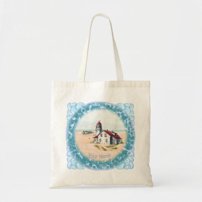 Tote Bag Phare de midi (Devant)