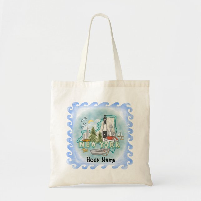 Tote Bag Phare de New York (Devant)