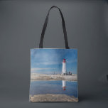 Tote Bag Phare De Peggy'S Cove | Canada<br><div class="desc">Peggy's Cove Phare réflexion</div>