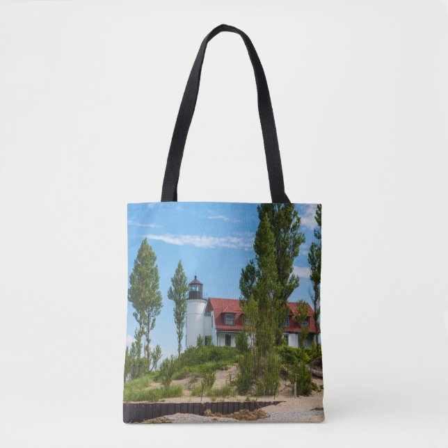 Tote Bag Phare de Point Betsie (Devant)