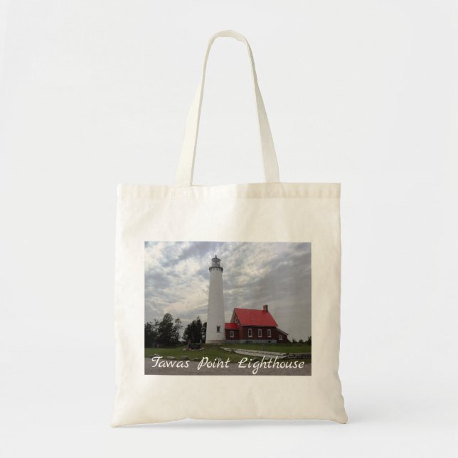 Tote Bag Phare de point de Tawas (Devant)