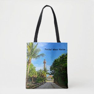 Tote Bag Phare de Sanibel Island Floride Côte du Golfe