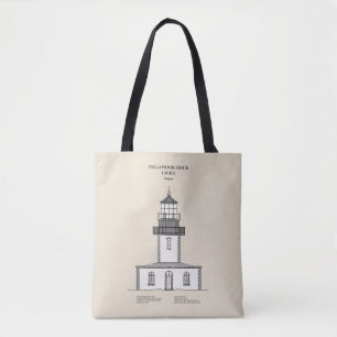 Tote Bag Phare de Tillamook Rock - Oregon - SBD
