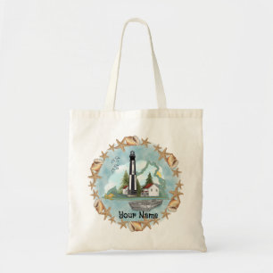 Tote Bag Phare de Virginia Shells