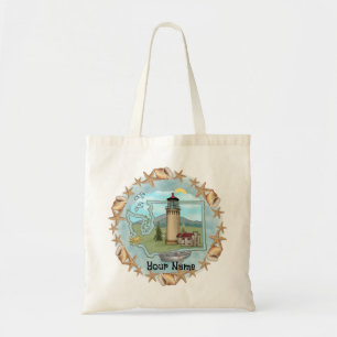 Tote Bag Phare de Washington Shells