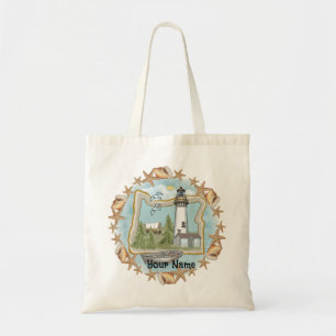 Tote Bag Phare d'Oregon Shells