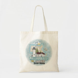 Tote Bag Phare du Massachusetts