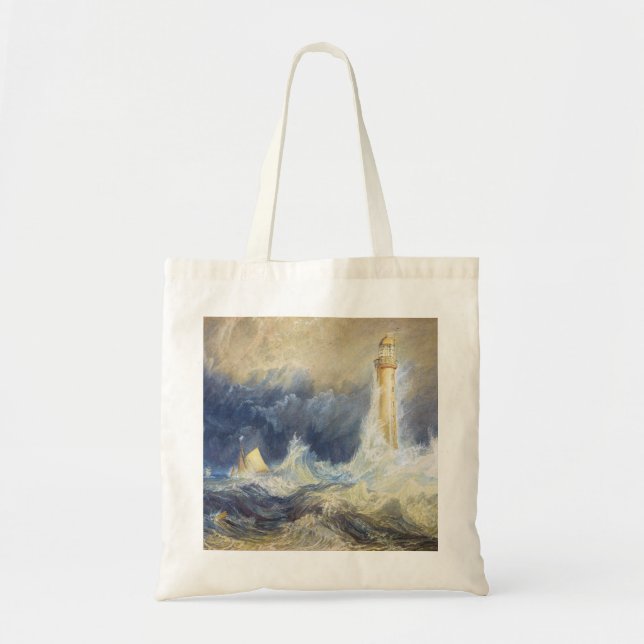 Tote Bag Phare Joseph Mallord William Turner de roche de (Devant)