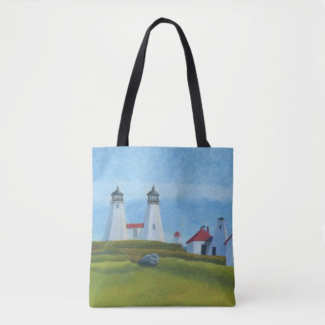 Tote Bag Phare Old Gurnet (Devant)