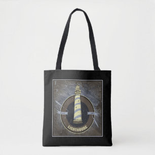 Tote Bag Phare vintage 1960