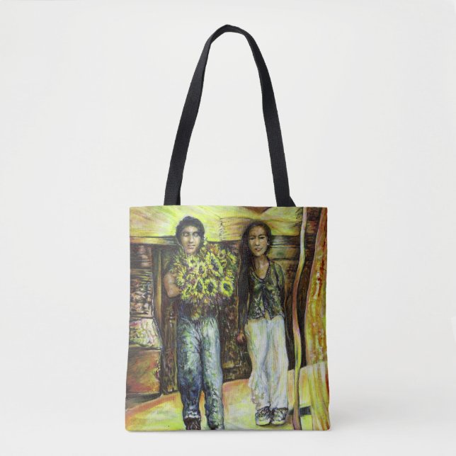Tote Bag Phase de ChapeI Sixtine d'un ChaIIenge (Devant)