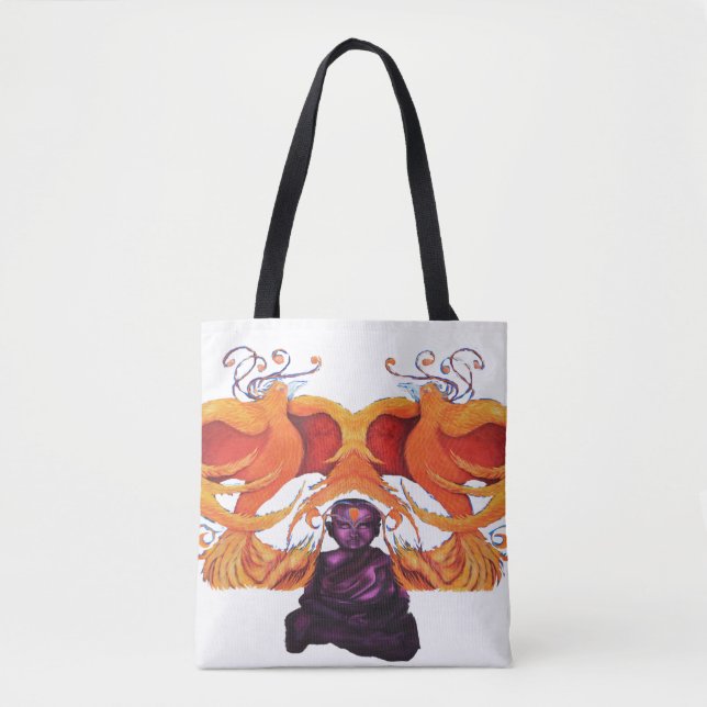 Tote Bag phénix esprit calme (Devant)