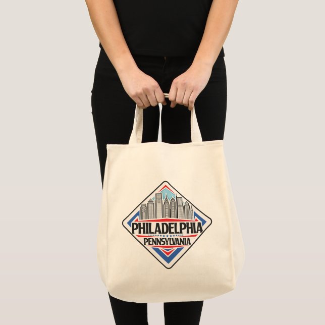 Tote Bag Philadelphie Pennsylvanie (Devant (produit))