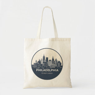 Tote Bag Philadelphie ville Pennsylvanie États-Unis horizon