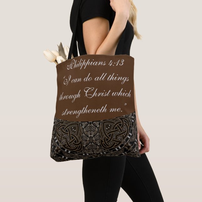 TOTE BAG PHILIPPIENS 4:13 LES ARRIÈRE - PLANS LES PLUS POPU (De près)