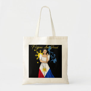 Tote Bag Philippines Pinay Îles de la Fierté Drapeau Fille