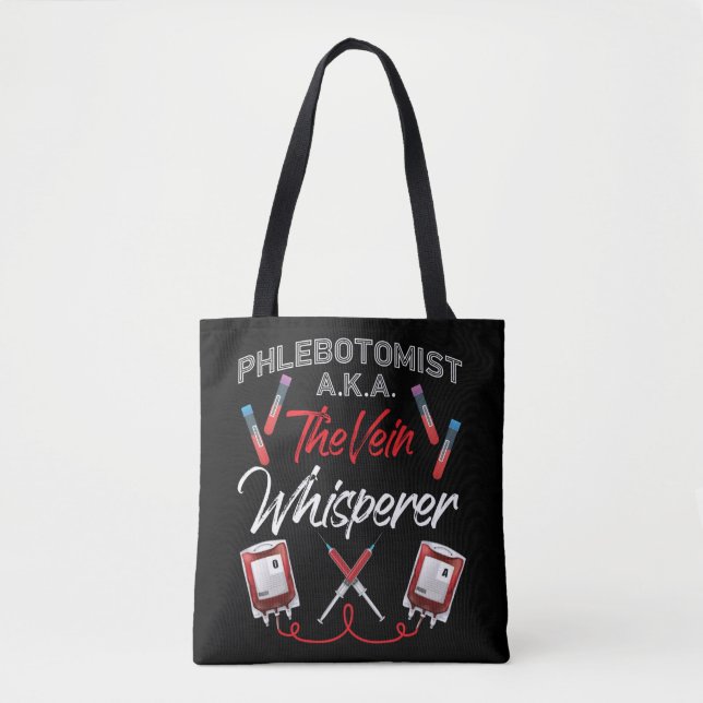 Tote Bag Phlebotomiste Phlebotomie Phlebotomiste A.K.A.  (Devant)