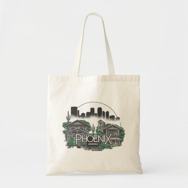 Tote Bag Phoenix City Arizona USA (Devant)
