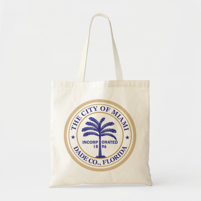 Tote Bag Phoque de la ville de Miami (Devant)