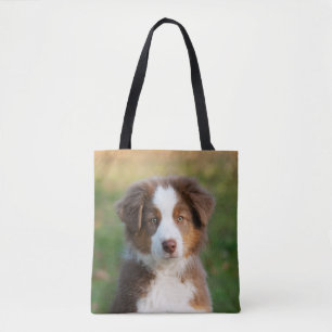 Tote Bag Photo australienne mignonne de chiot de chien de