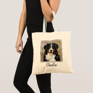 Tote Bag Photo de chien personnalisée