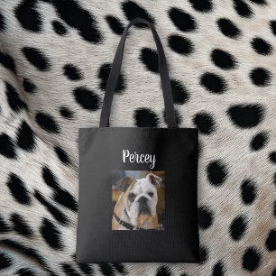 Tote Bag Photo de chien personnalisée