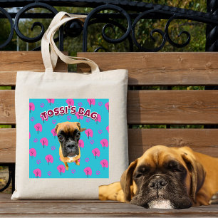 Tote Bag Photo de chien personnalisée - Fun & Sweet New Pet