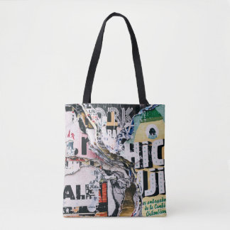 Tote Bag Photo de clôture de papiers déchirés