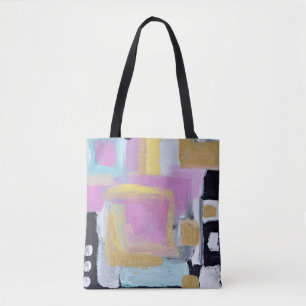 Tote Bag Photo de clôture peinture multicolore