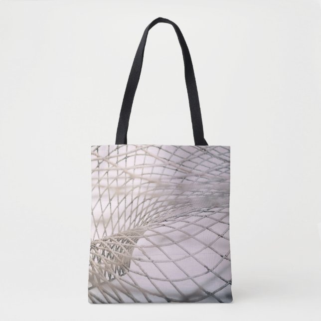 Tote Bag Photo de gray net (Devant)