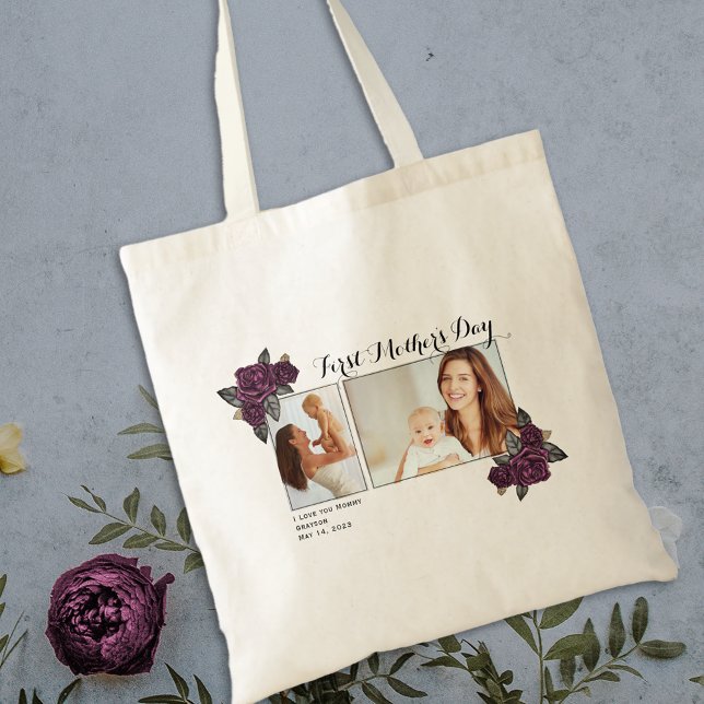 Tote Bag Photo de la Fête des mères (Créateur téléchargé)