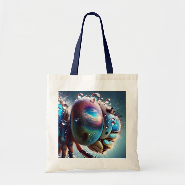 Tote Bag Photo de la petite libellule Imaginaire (Devant)