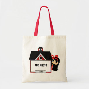 Tote Bag Photo de l'enseignant Budget de l'école Fourre-tou