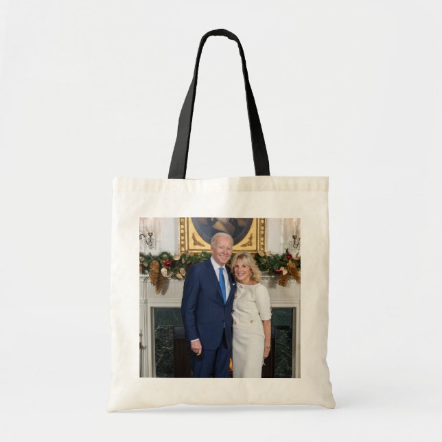 Tote Bag Photo de Noël à la Maison Blanche sous la présiden (Devant)