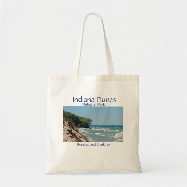 Tote Bag Photo de parc national de dunes de l'Indiana (Devant)