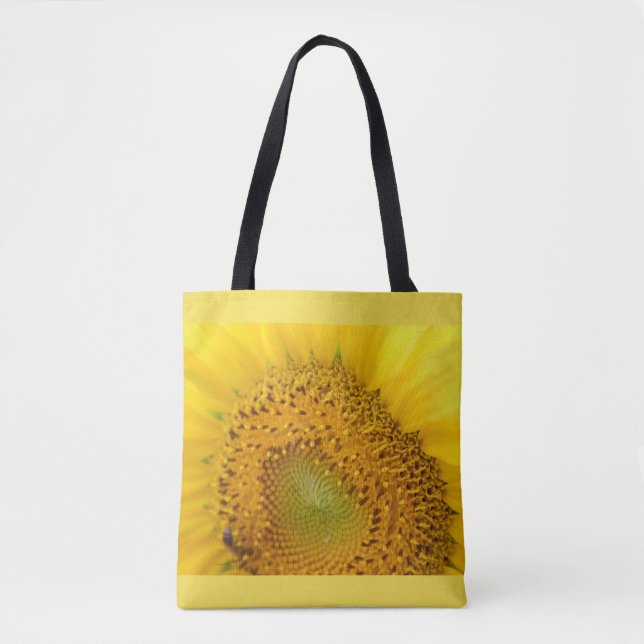 Tote Bag Photo de tournesol (Devant)