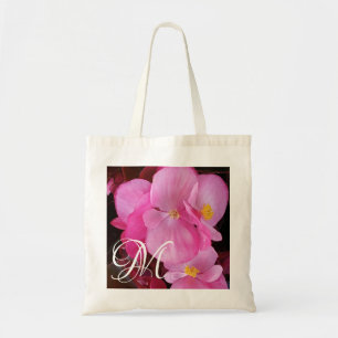 Tote Bag Photo du magnifique Impatiens rose vif floral