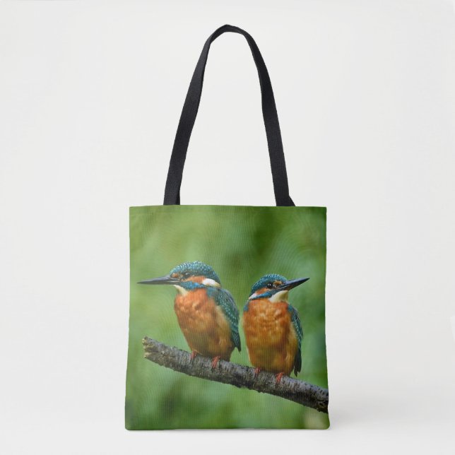 Tote Bag Photo d'un martin pêcheur (Devant)