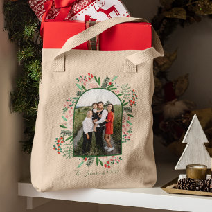 Tote Bag Photo floral Noël