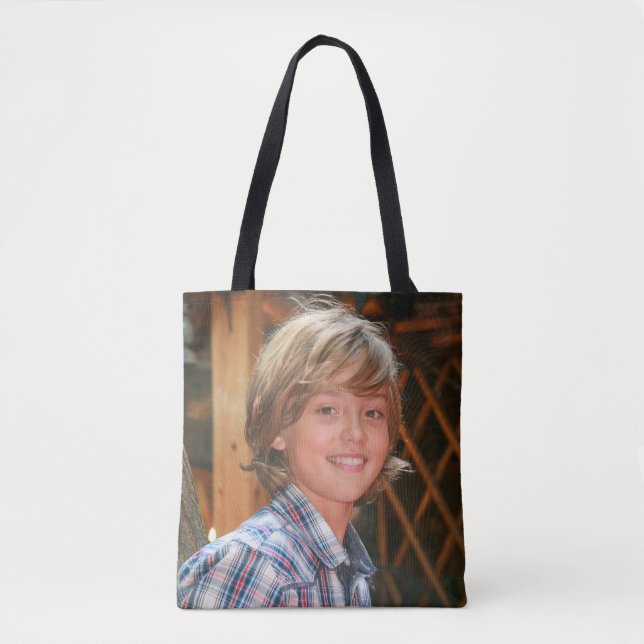 TOTE BAG PHOTO FOURRE-TOUT TOM (Devant)