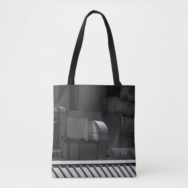 TOTE BAG PHOTO GRAS D'UN TRAIN (Devant)