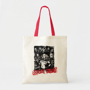 Tote Bag Photo grunge de groupe du peloton de suicide