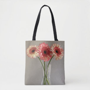 Tote Bag Photo joyeuse de Gerbera rose