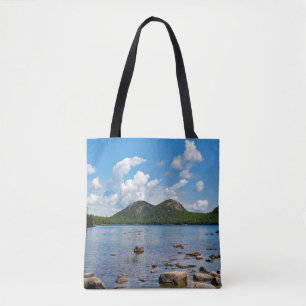 Tote Bag Photo Maine Jordan Pond