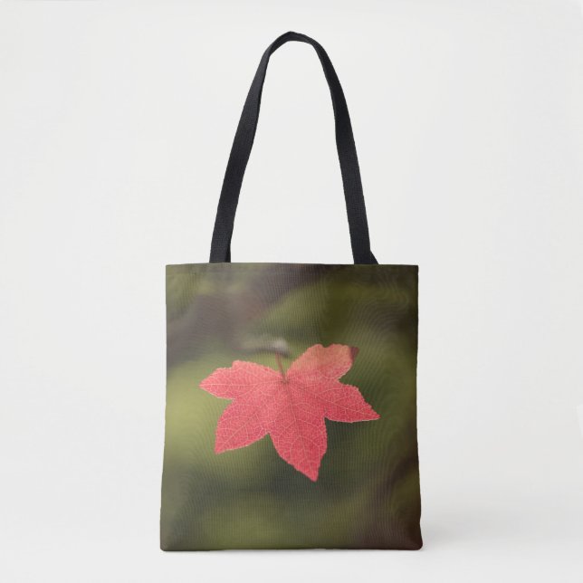 Tote Bag Photo Maple Leaf Nature (Devant)