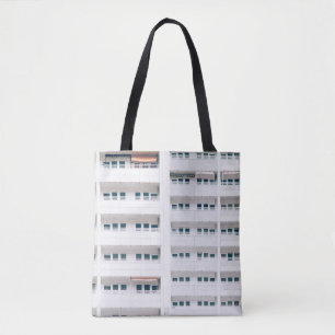 TOTE BAG PHOTO PAYSAGE DES FENÊTRES DE CONSTRUCTION